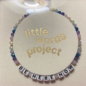 Little Words Project Beaded Bracelet